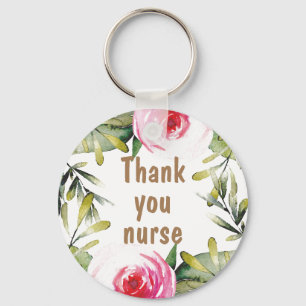 Nurse retiree retiring thank you Appreciation gift Key Ring