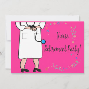 Nurse Retirement Party Invitations