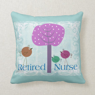 Nurse Retirement Pillow