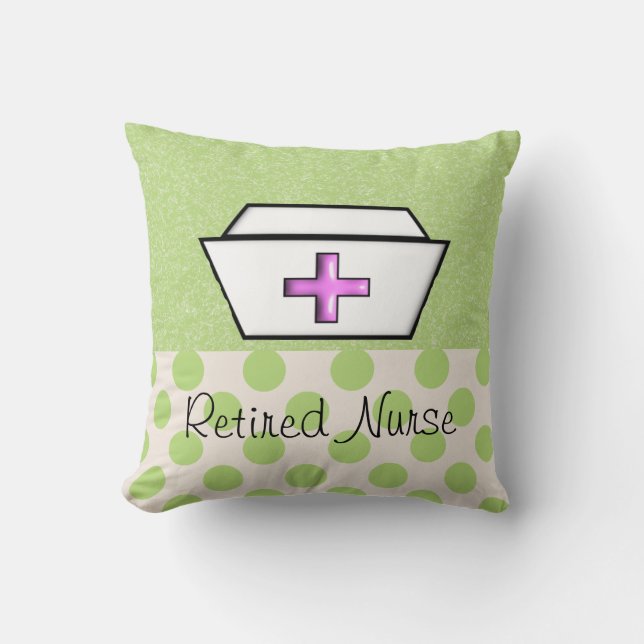 Nurse Retirement Pillow (Front)