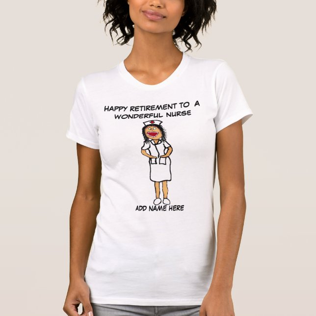 Nurse Retirement T-Shirt (Front)
