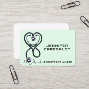 Nurse RN, LVN, LPN, Caretaker Business Card