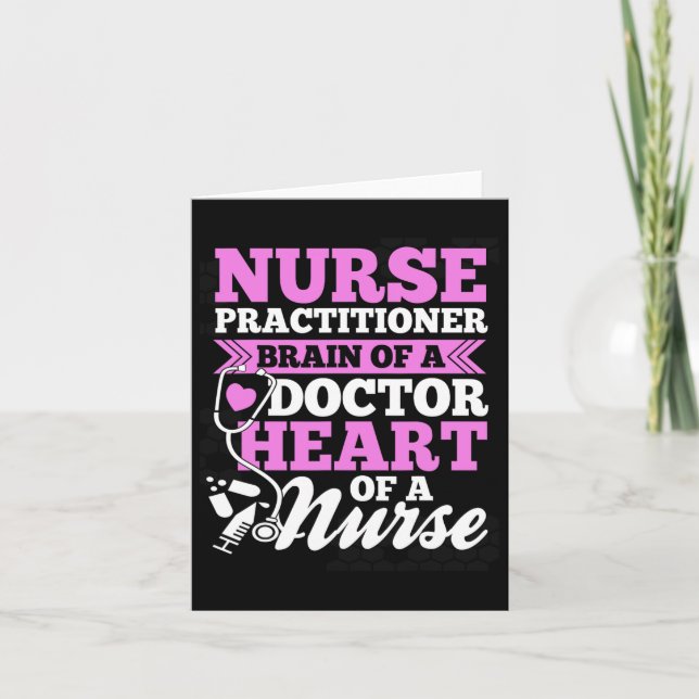 Nurse S Nurse Practitioner Black Small Clic Fit Cr Card (Front)