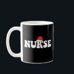Nurse Santa Hat Christmas Nursing Coffee Mug<br><div class="desc">Nurse Santa Hat Christmas Nursing</div>