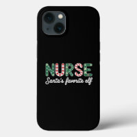 Nurse Santa's Favourite Elf Life Nurse Day Gifts