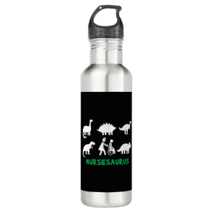 Nurse Saurus Dinosaurs 710 Ml Water Bottle