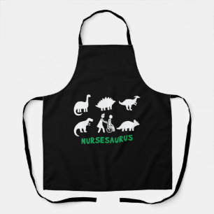 Nurse Saurus Dinosaurs Apron