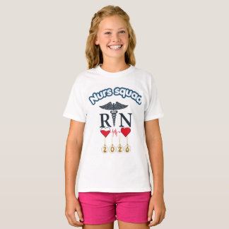 Nurse Squad 2026 Nursing Graduation Matching Famil T-Shirt