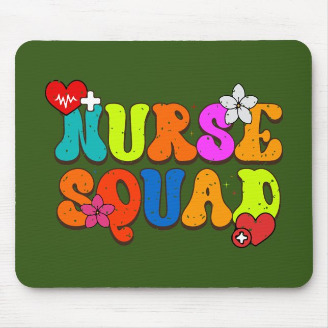 Nurse Squad Mousepad (Front)