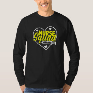 Nurse Squad Nursing Cna Medicine Medical Doctor Ho T-Shirt
