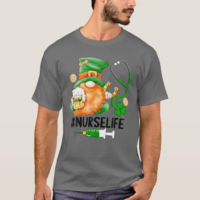 Nurse St Patrick's Day T-Shirt (Front)