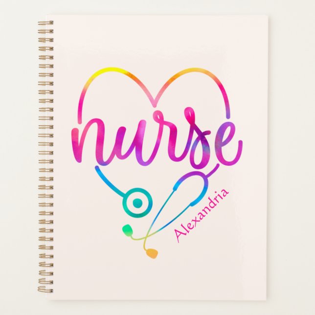 Nurse Stethoscope Planner (Front)