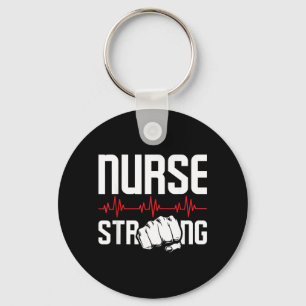 Nurse Strong - Registered Nurse Nursing RN Key Ring