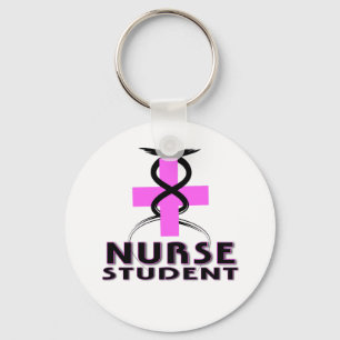NURSE STUDENT PINK KEYCHAIN