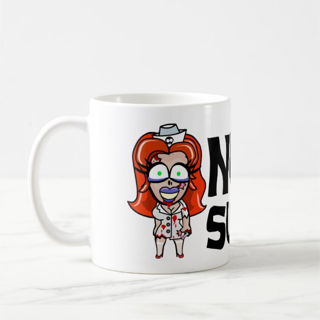 Nurse Suffrin Coffee Mug (Left)