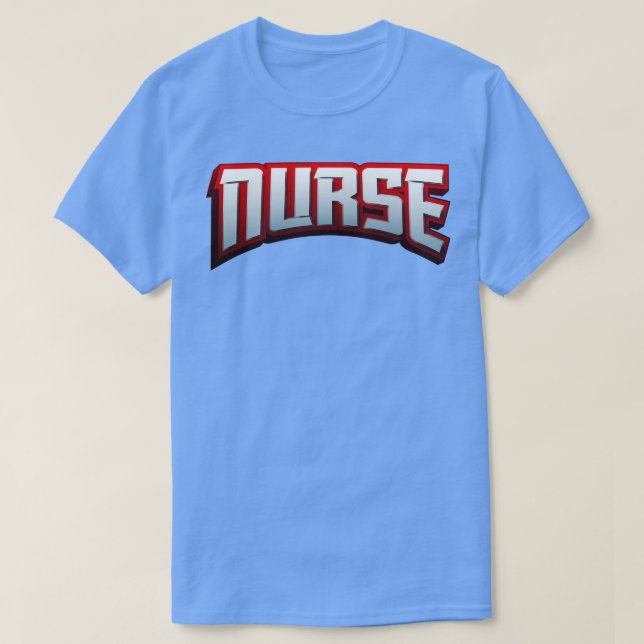 Nurse Superhero T-Shirt (Design Front)