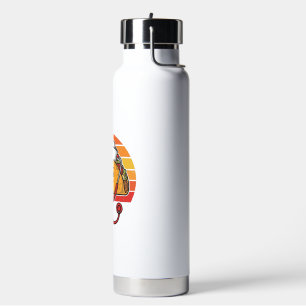 Nurse Taco Retro Vintage Engraving Design_1 Water Bottle