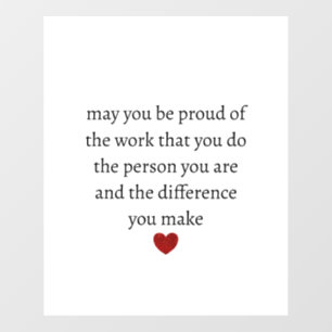 Nurse teacher mother appreciation pround Thank