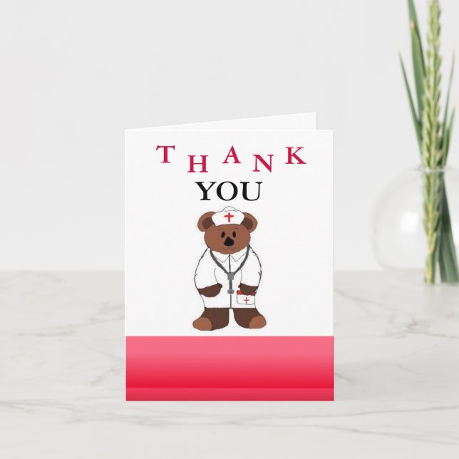 Nurse Thank You Card (Front)