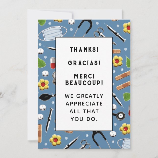 Nurse Thank You Card (Front)