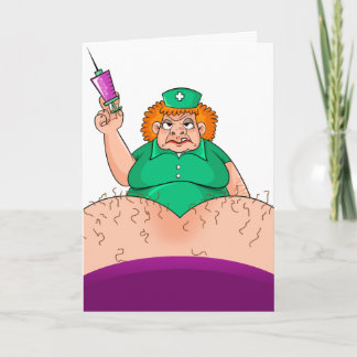 Nurse Thank You Humour Funny Nurses Thanks Humouro Card