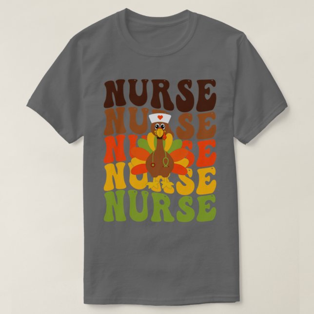 Nurse Thanksgiving Shirt (Design Front)