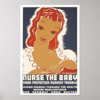 Nurse the Baby Poster
