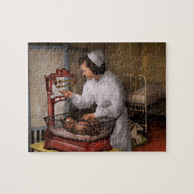 Nurse - The paediatrics ward 1943 Jigsaw Puzzle (Horizontal)