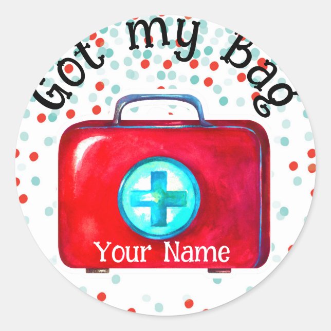Nurse Theme Stickers (Front)