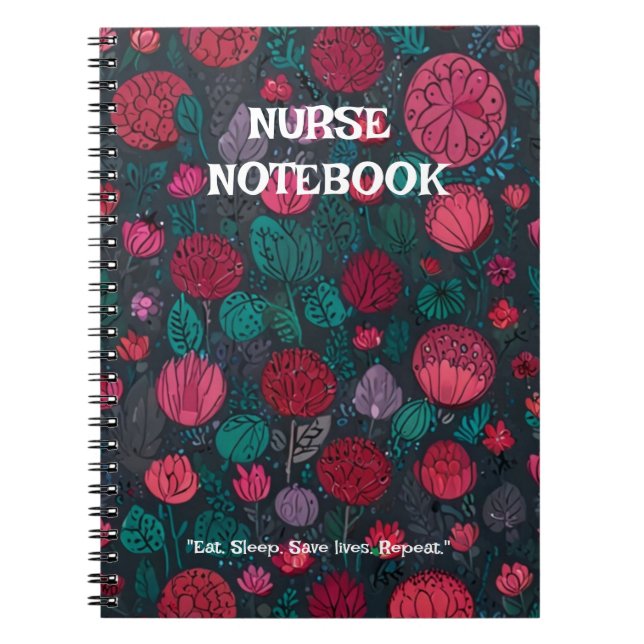 Nurse-Themed  Notebook (Front)