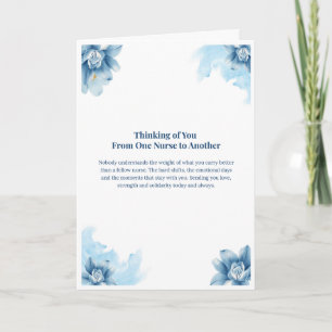 Nurse Thinking of You Card — Thinking of You