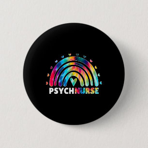 Nurse Tie Dye Nursing Mental Health Psychiatric Nu 6 Cm Round Badge