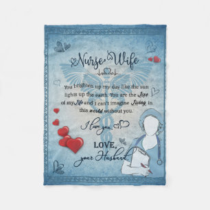 Nurse To My Wife Blanket