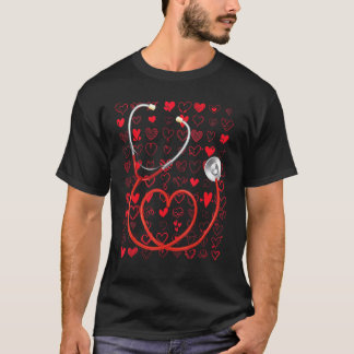 Nurse Valentines Day Er Icu Nicu Rn Valentine Nurs T-Shirt
