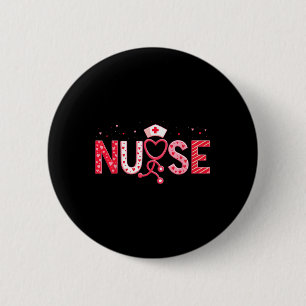 Nurse Valentines Day Valentine Er Icu Nicu Rn Nurs 6 Cm Round Badge