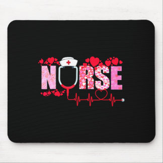Nurse Valentines Day Valentine Er Icu Nicu Rn Nurs Mouse Pad