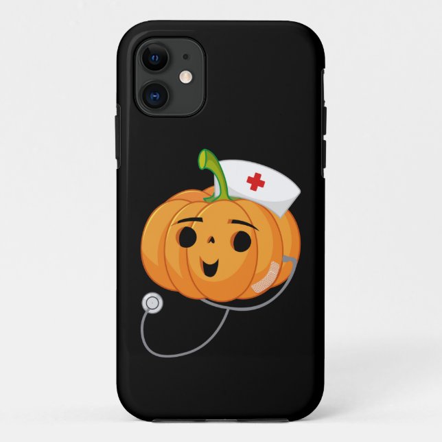 Nurse Week Pumpkin Thanksgiving Harvest Halloween Case-Mate iPhone Case (Back)