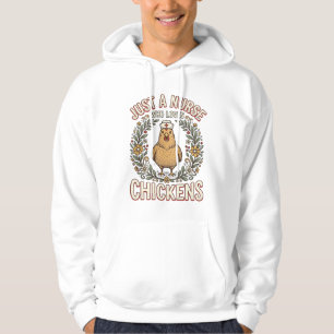 Nurse Who Loves Chickens Vintage Shirt Design_1