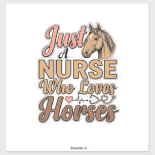 Nurse Who Loves Horses Vintage Engraving Shirt Des
