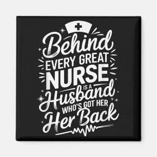 Nurse Wife And Nursing Wife Quote Nursing Husband  Magnet