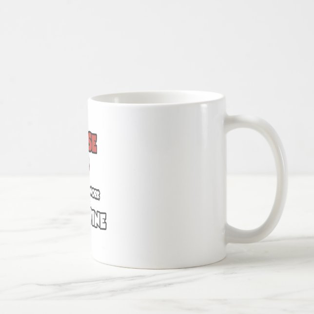 Nurse ... Will Work For Wine Coffee Mug (Right)