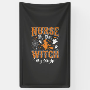 Nurse Witch Halloween Design (2) Banner