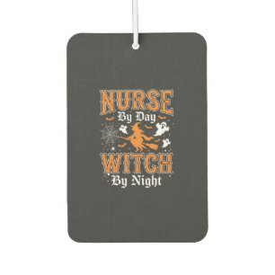 Nurse Witch Halloween Design (2) Car Air Freshener