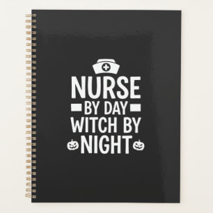 Nurse Witch Halloween Vector Design_1 Planner