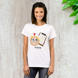 Nurse With Medical Records T-Shirt