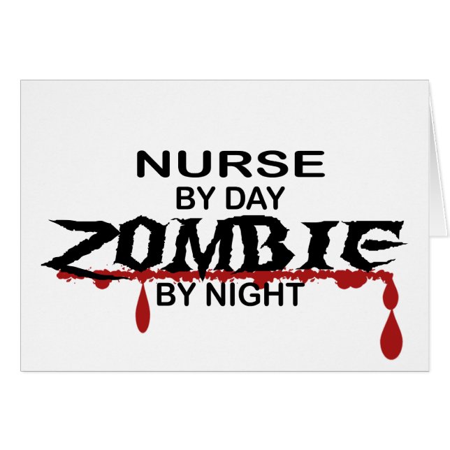Nurse Zombie (Front Horizontal)
