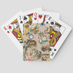 Nursery Alice Colourful 1800s Classic Wonderland  Playing Cards