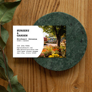 Nursery and Garden Business Card