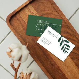 Nursery and Garden Business Card