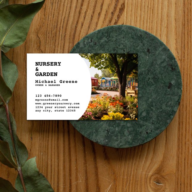 Nursery and Garden Business Card (Creator Uploaded)